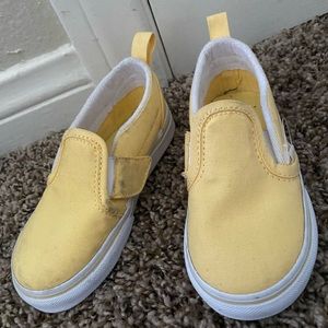 Toddler slip on vans